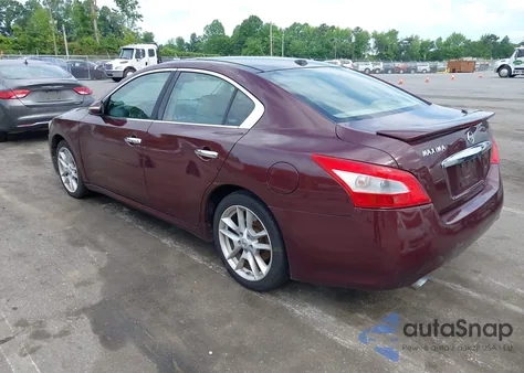 2010 Nissan Maxima 3.5 Sv z USA, uszkodzony, nr VIN 1N4AA5AP3AC834134